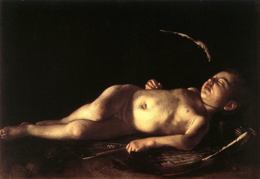  Caravaggio- Sleeping Cupidon